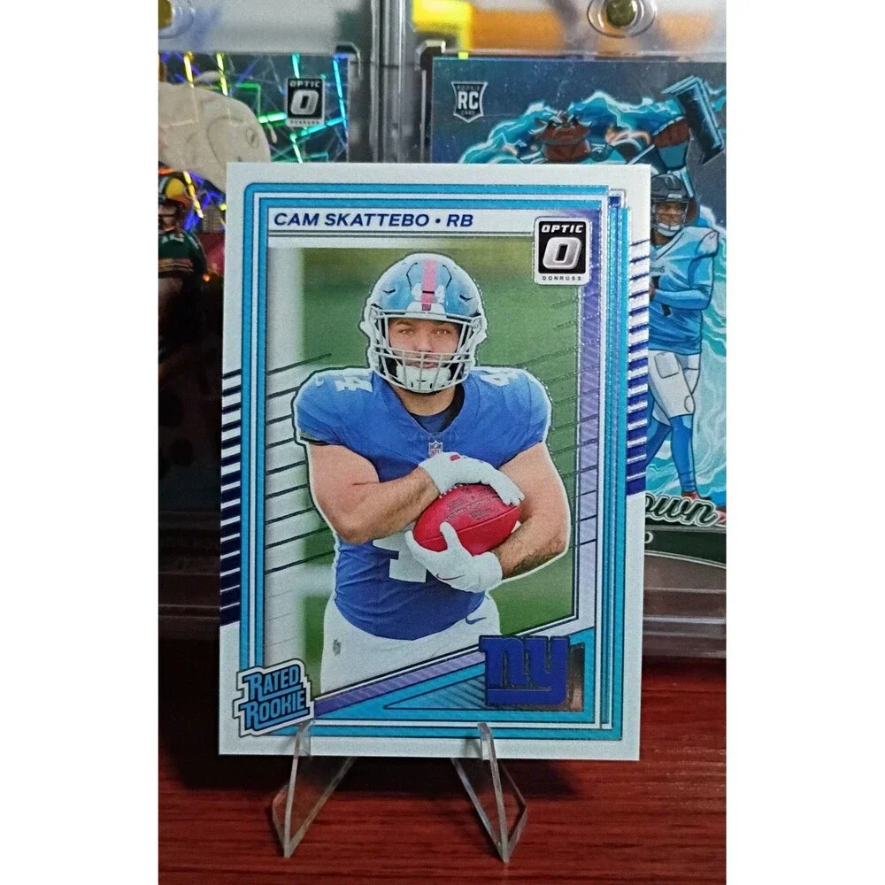 2025 Panini Donruss Optic - Rated Rookie Cam Skattebo #228 (RC)